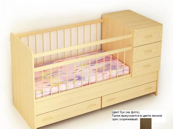 Новая кровать-трансформер 0-10лет,от производителя Москва