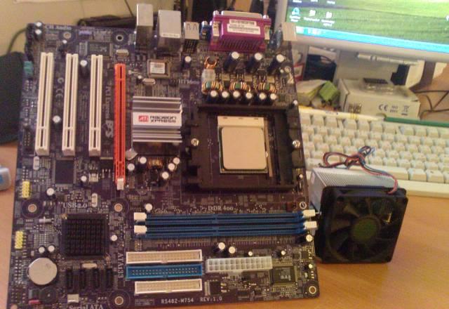 Процессор+мат.плата+кулер Москва