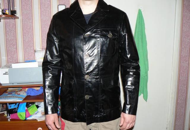 Новый мужской кожаный пиджак Санкт-Петербург