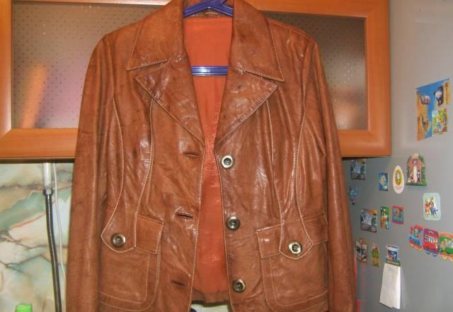 Кожаная новая куртка Москва