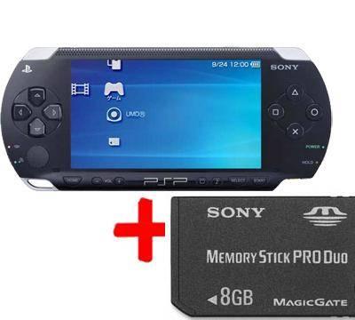Видеоигру Sony PSP2008+8Gb карта,чехол Москва