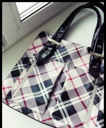 Сумка в клеточку, новая Москва