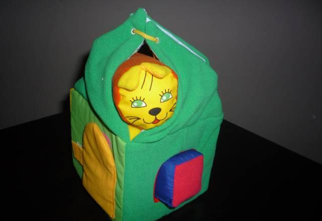 "Мягкая развивающая игрушка Домик Сортер новый" Москва