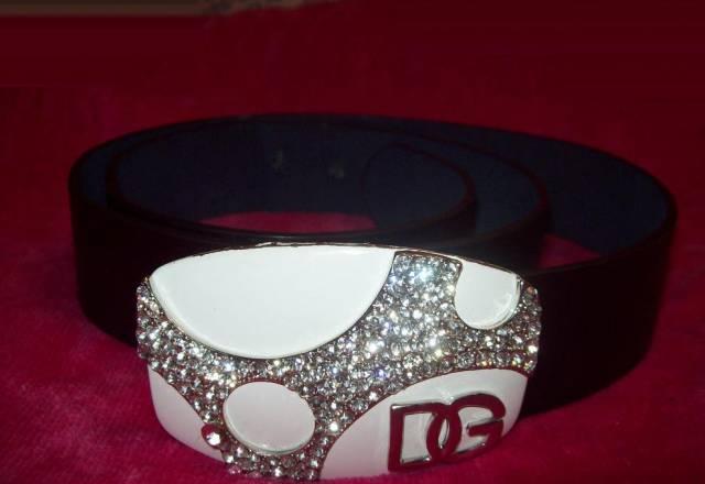 Ремень со стразами dolce gabbana новый Москва