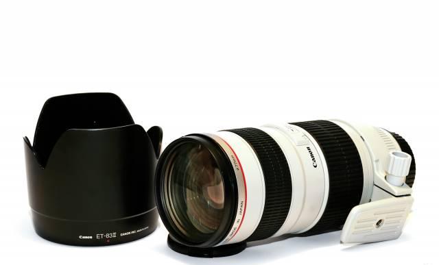 Объектив Canon EF 70-200 mm f/4 L USM в упаковке Москва