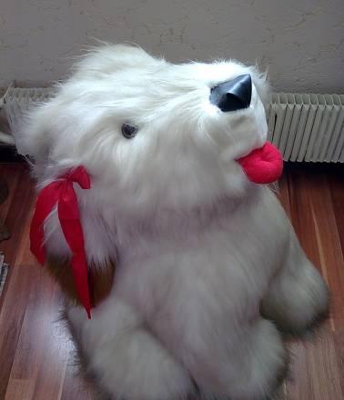 Мягкая Игрушка Красивая Большая Собака 66см высота Москва