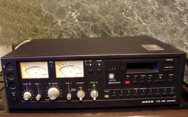 3-моторная кассетная дека Uher CG-350, 1978 г Москва