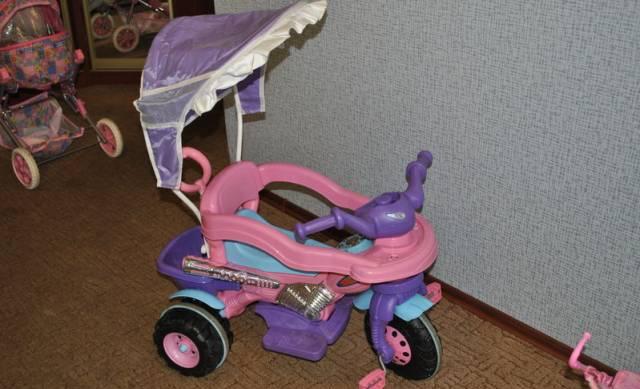 Детский 3-х колёсный велосипед-мотоцикл Москва