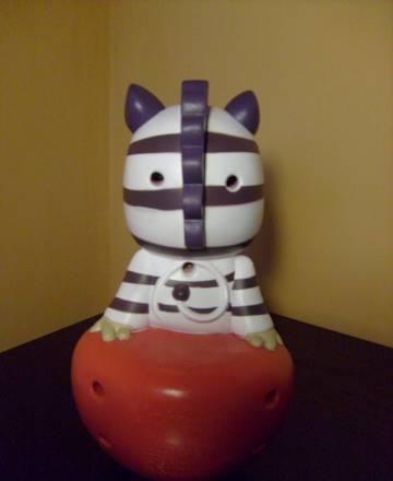 Неваляшка музыкальная "Зебра Панки" Москва