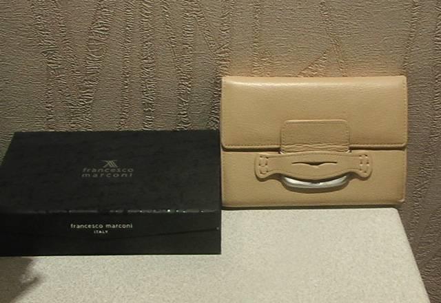 Сумка бежевая брендовая  и кошелек Москва