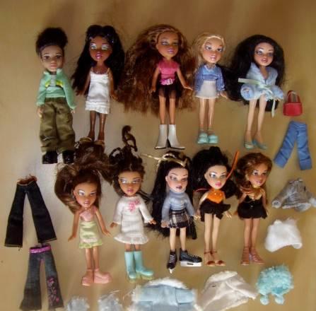 Братц Bratz 10 кукол мини братц+аксессуары Москва
