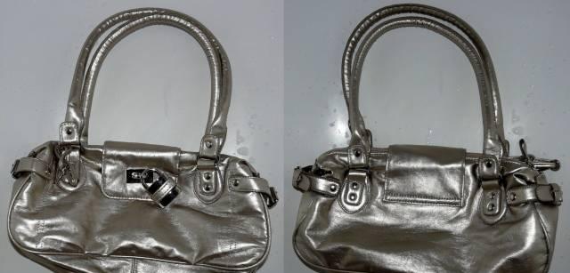 Сумка сумочка серебристая серебряная серебро Москва