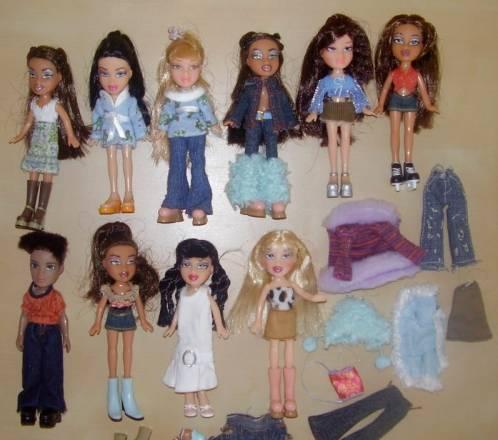 Братц Bratz 10 кукол мини братц+аксессуары Москва