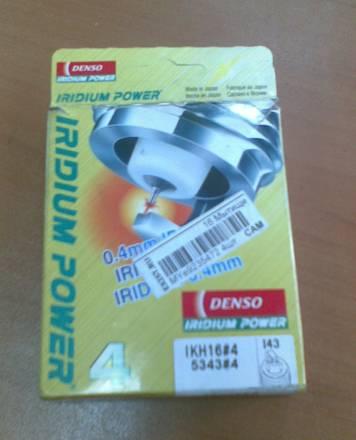 Свечи зажигания Denso IKH16 Iridium power Мытищи