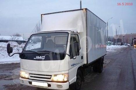 JMC 1043 Промтоварный автофургон Москва