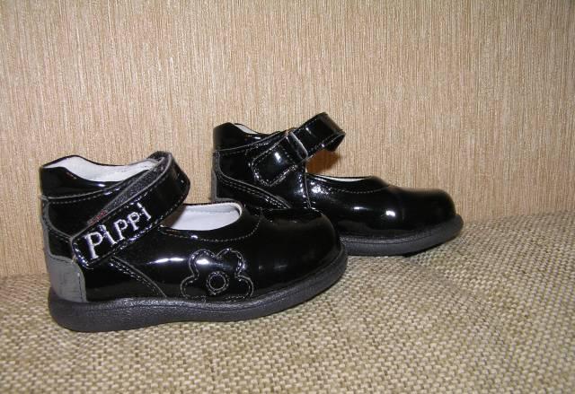 Лаковые черные туфельки 21 и 22 размера Санкт-Петербург