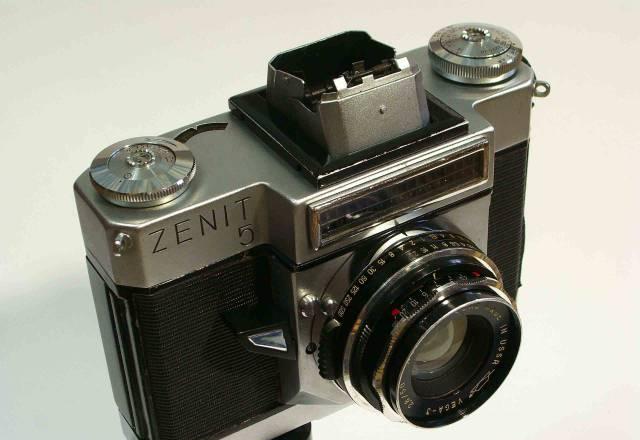 Фотоаппарат СССР Зенит 5.Фотоаппараты.Объективы Ульяновск