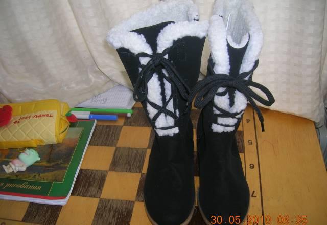 Новые сапоги для девочки Москва