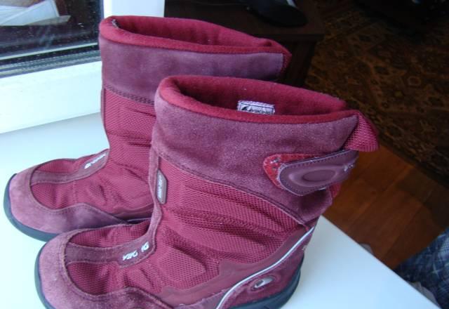 Сапоги viking,тёмно-малиновые,хор.состояние,34р Санкт-Петербург