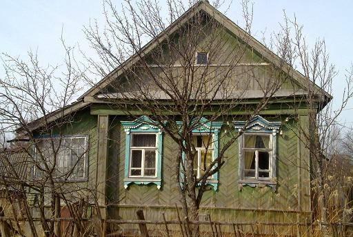 Бревенчатый Дом в деревне Гусь-Хрустальный