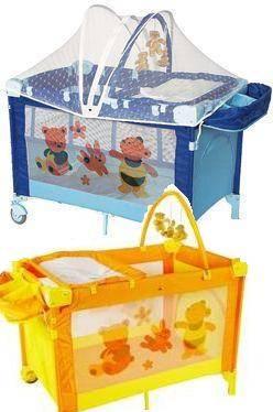 Манеж-кровать Амалфи с 2-мя ур. дна. Новый Москва