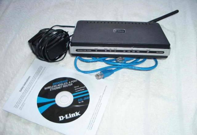 Роутер D-link DSL-2640U Москва