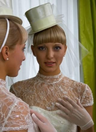 Свадебные вуалетки, шляпки Москва