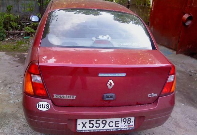 Renault Clio, 2002 Санкт-Петербург