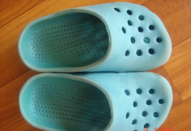 Резиновые шлёпки(кроксы) 25р-ра Санкт-Петербург