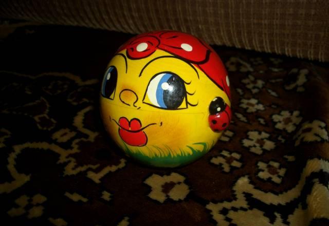 Игрушка Наваляшка-шарик (дерево) Москва