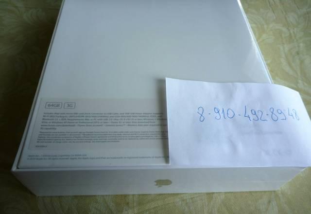 Apple 64GB iPad with Wi-Fi + 3G Москва