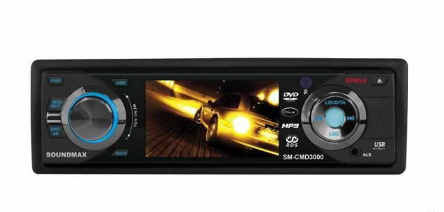 DVD автомагнитола с экраном Soundmax SM-CMD3000 Санкт-Петербург