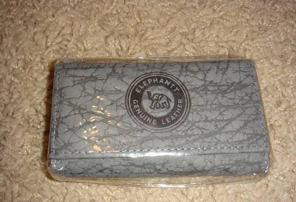 Ключница-кошелек из кожи слона Москва