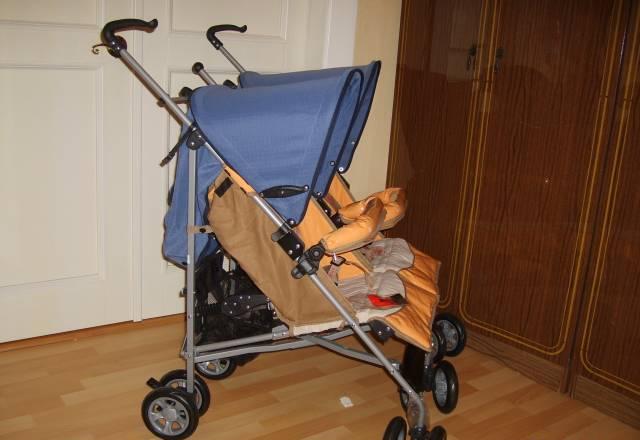 Новая коляска трость для двойни Pierre Cardin Москва