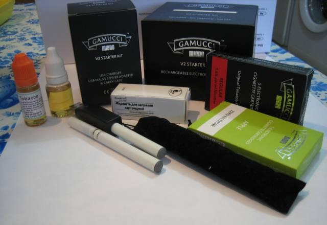 Электронная сигарета + картриджи + жидкость Москва