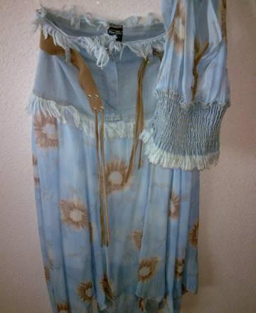 Летний костюм Турция, кашемир+джинц Санкт-Петербург