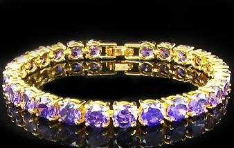 Браслет c аметистами Москва
