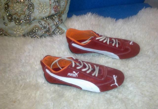 Кожаные кроссовки puma Москва