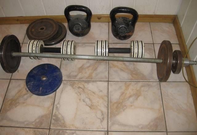 Штанга разборная с дисками 60 кг Самара