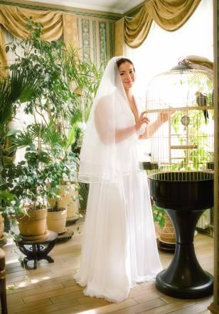 Свадебное платье + фата + диадема Москва