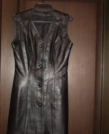 Сарафан кожаный Москва