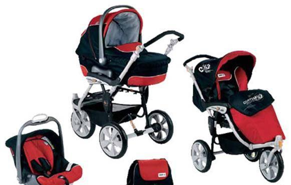 3-колесная коляска 3 в 1 кам Италия Санкт-Петербург