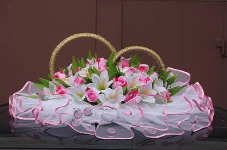 Украшения на машину.Прокат украшений Москва