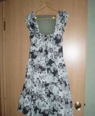 Новое платье 100 сжатый хлопок р 44 Москва