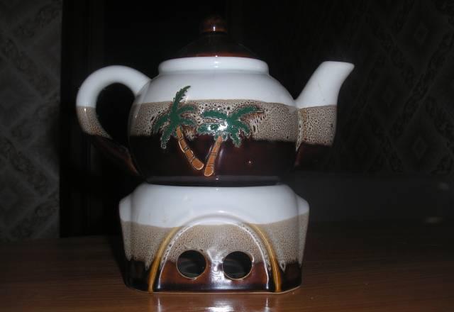 Заварочный чайник на подставке для свечи Санкт-Петербург