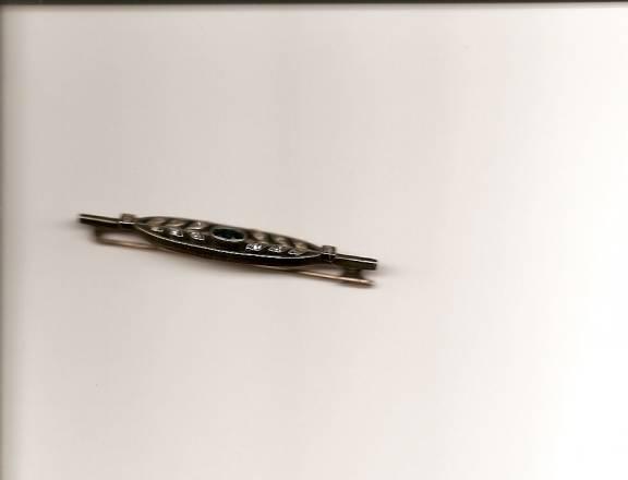 Антикварная брошь с сапфиром Москва