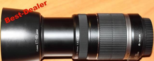 Canon EF-S 55-250mm IS+бленда.Как Новый Москва