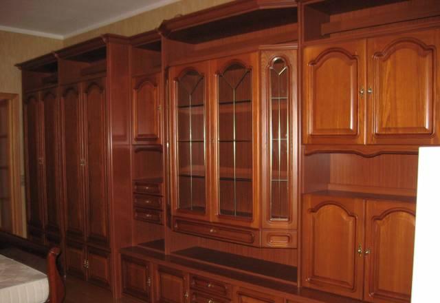 Стенка немецкая натуральное дерево Москва