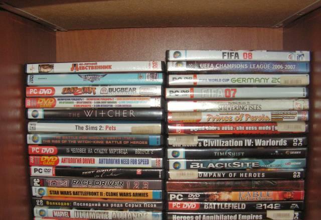 31 диск. Компьютерные игры (DVD-ROM) Санкт-Петербург