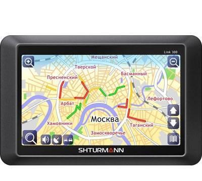 Shturmann link 300  Навигатор + пробки Москва